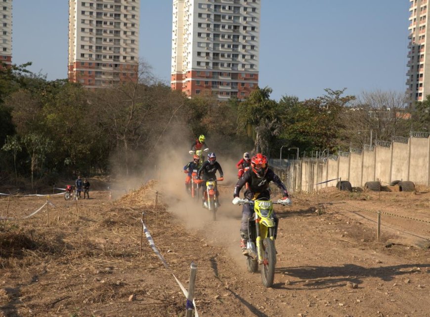 Mais de 100 competidores participam do 2º Moto Encontro da Companhia Raio da PM