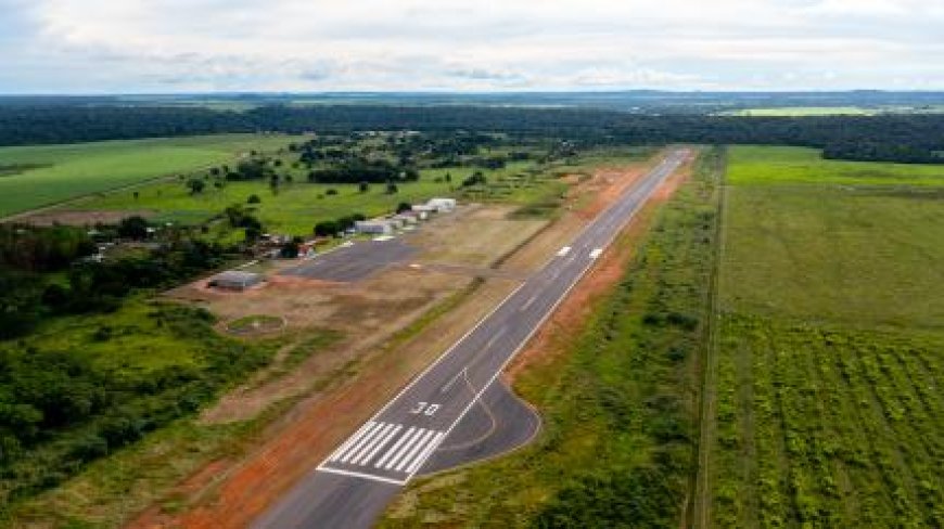 Sinfra-MT lança licitação para melhorias no aeroporto de Juína