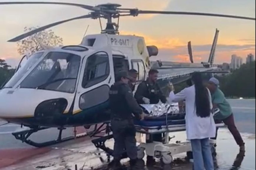 Sargento aposentado é baleado em confronto com policiais militares após agredir a esposa em Cuiabá